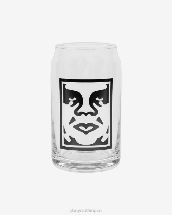 accesorios claro 8RB6X495 OBEY hombres vaso icono