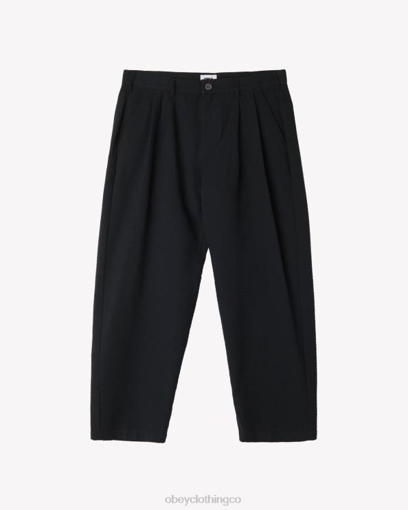 ropa negro 8RB6X48 OBEY hombres pantalón fubar de sirsaca