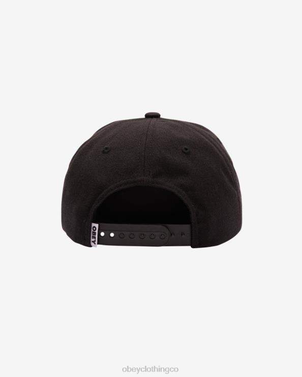 accesorios negro 8RB6X463 OBEY hombres minúsculas 6 paneles