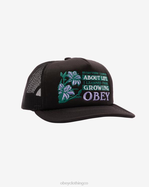 accesorios negro 8RB6X478 OBEY hombres camionero de la vida