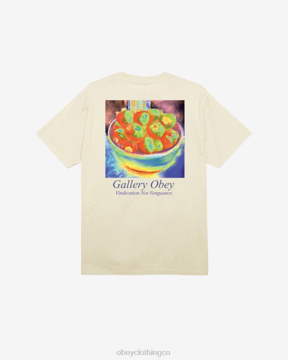 ropa crema 8RB6X310 OBEY hombres camiseta clásica galería