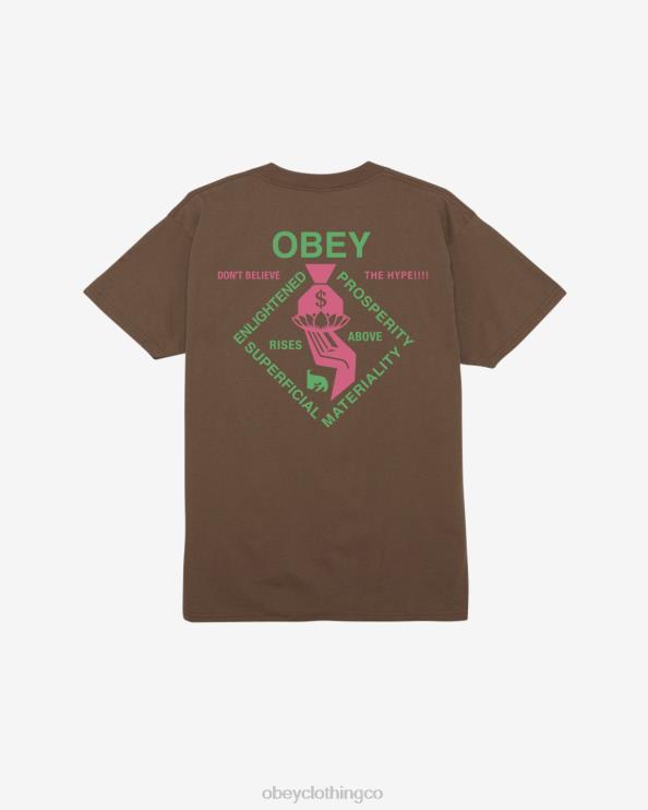 ropa limo 8RB6X337 OBEY hombres camiseta clásica espiritualmente rica