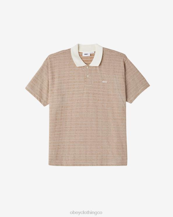 ropa multi sin blanquear 8RB6X122 OBEY hombres bigwig materia polo