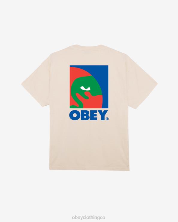 ropa sagú 8RB6X378 OBEY hombres camiseta gruesa con icono circular