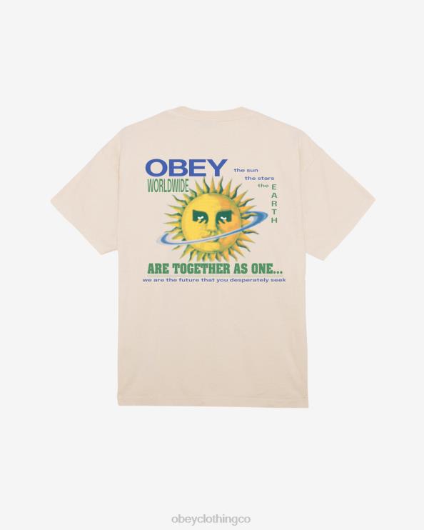 ropa sagú 8RB6X402 OBEY hombres juntos como una camiseta pesada
