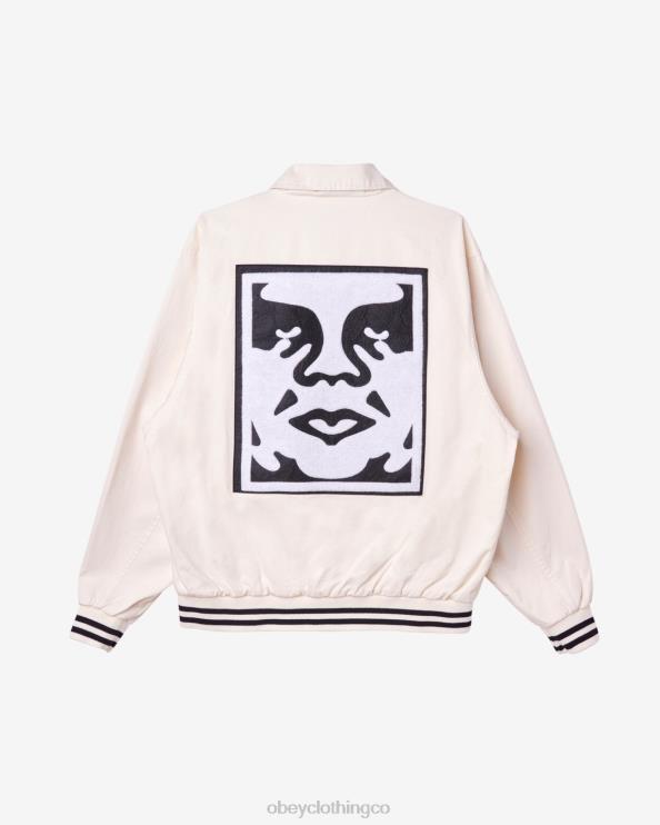 ropa sin blanquear 8RB6X261 OBEY hombres icono cara equipo universitario