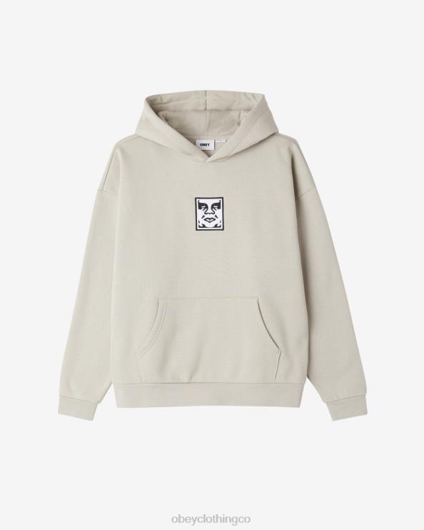 ropa Gris plateado 8RB6X183 OBEY hombres jersey icon extraheavy ii