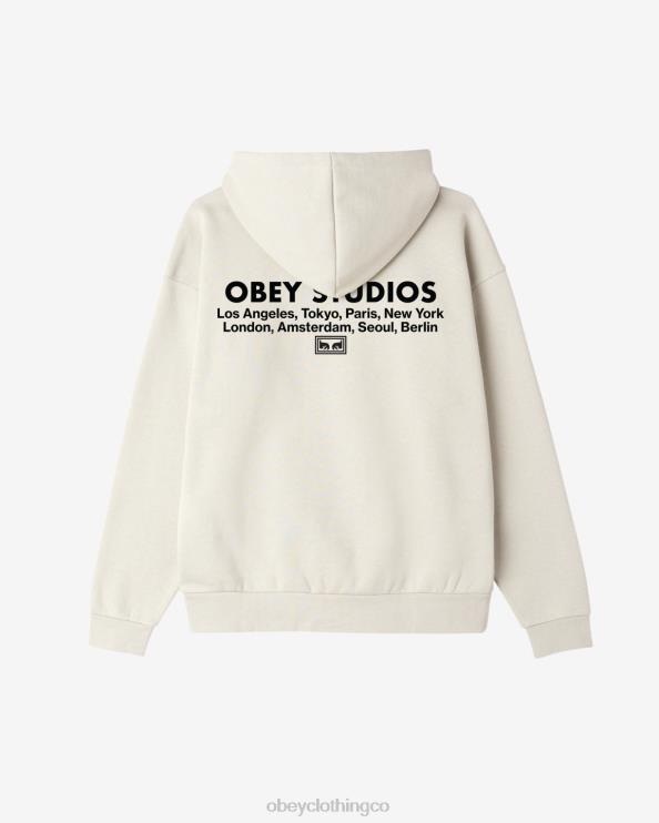 ropa sin blanquear 8RB6X190 OBEY hombres jersey de estudios