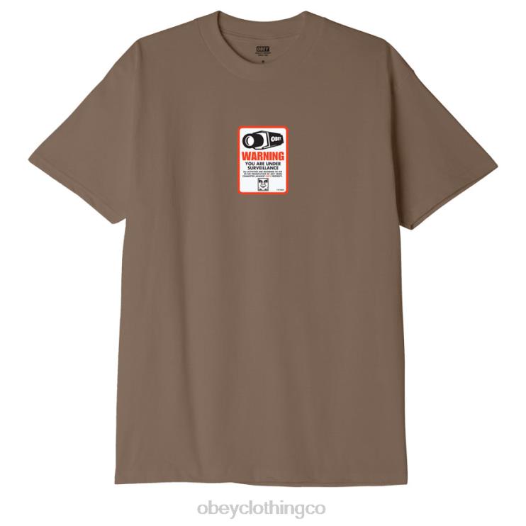 ropa limo 8RB6X897 OBEY hombres camiseta clásica de vigilancia