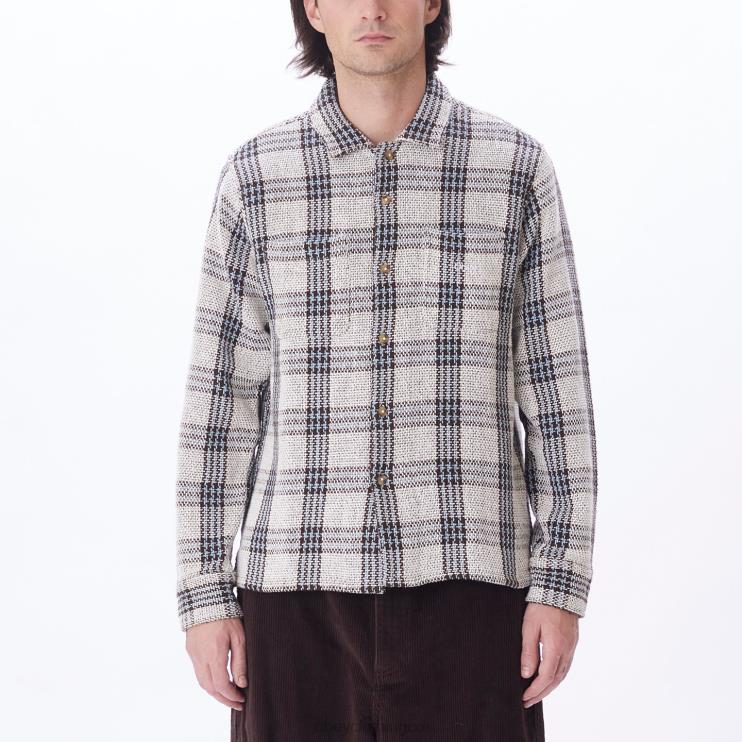 ropa multi sin blanquear 8RB6X764 OBEY hombres camisa wes