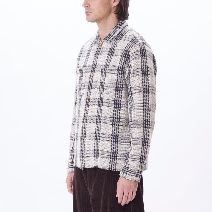ropa multi sin blanquear 8RB6X764 OBEY hombres camisa wes