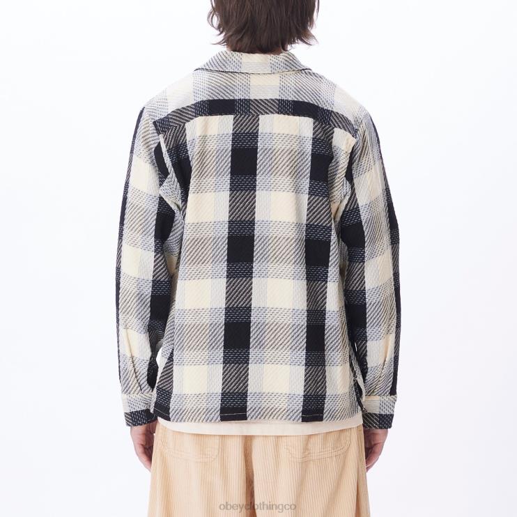 ropa multi sin blanquear 8RB6X772 OBEY hombres camisa bruce
