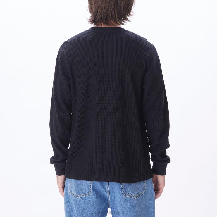 ropa negro digital 8RB6X786 OBEY hombres generacion termica