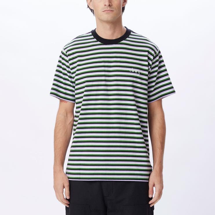 ropa negro múltiple 8RB6X793 OBEY hombres camiseta tributo