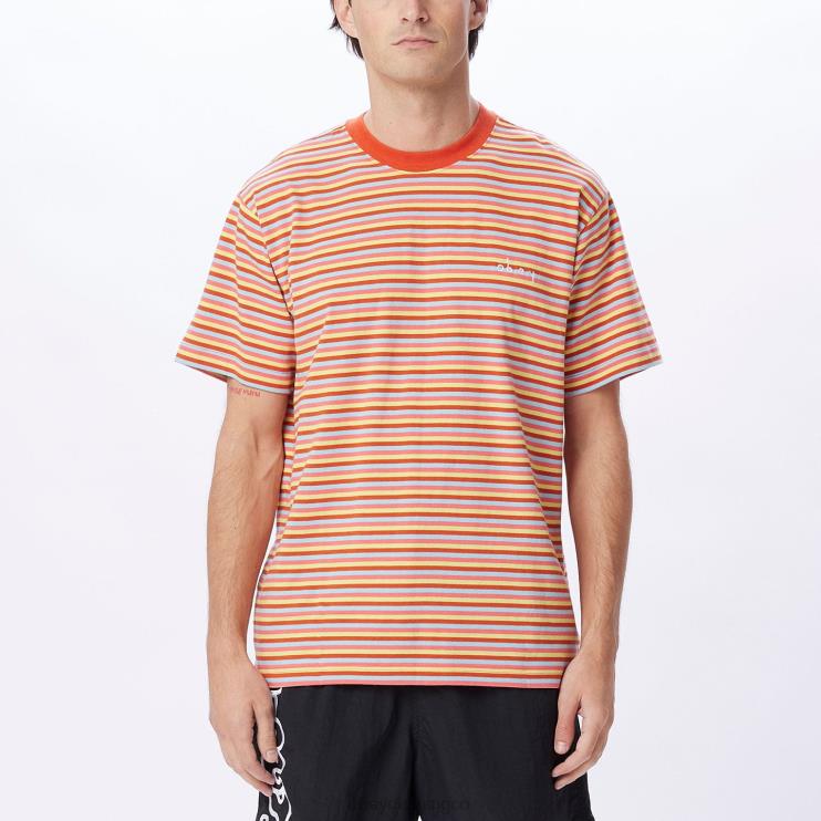 ropa roobios multi 8RB6X794 OBEY hombres camiseta tributo
