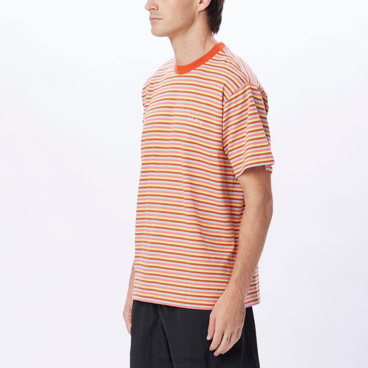 ropa roobios multi 8RB6X794 OBEY hombres camiseta tributo
