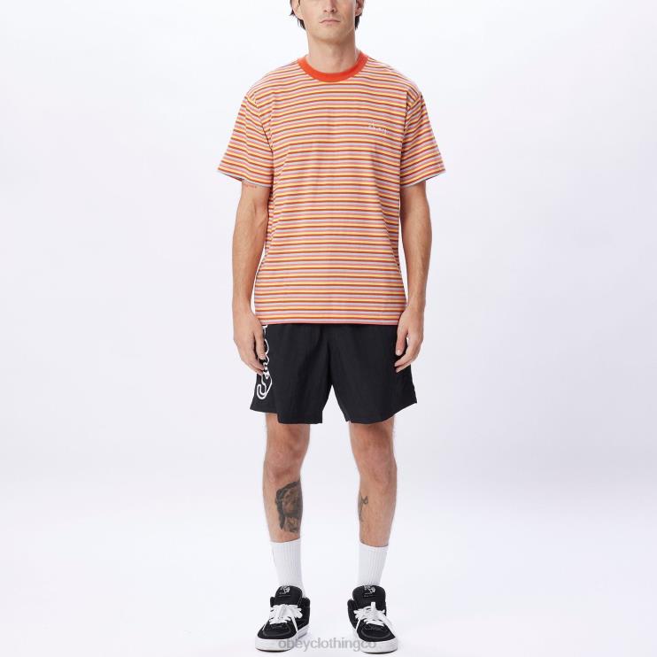 ropa roobios multi 8RB6X794 OBEY hombres camiseta tributo