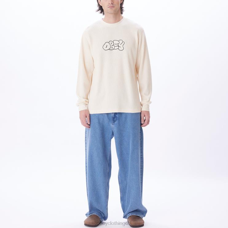 ropa sin blanquear 8RB6X787 OBEY hombres generacion termica