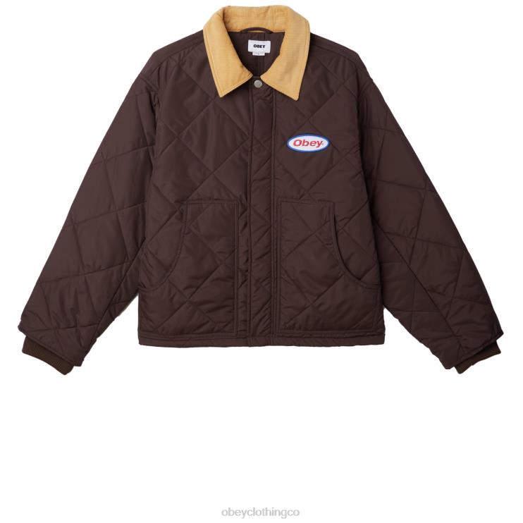 ropa java marrón multi 8RB6X834 OBEY hombres chaqueta cincel