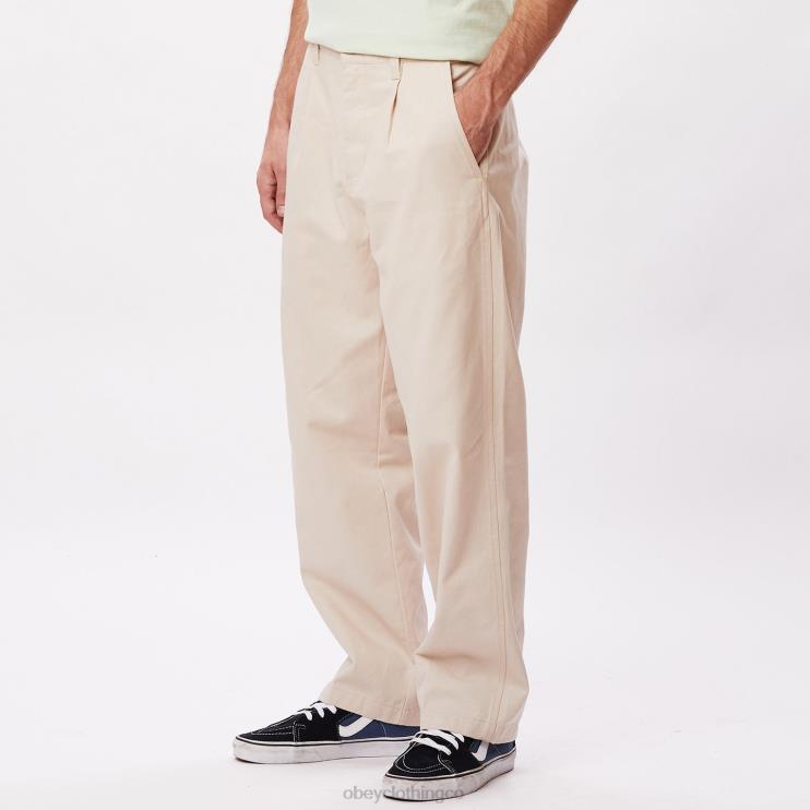 ropa arcilla 8RB6X940 OBEY hombres pantalón inmobiliario