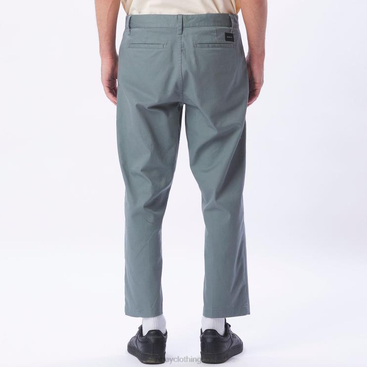 ropa hoja 8RB6X971 OBEY hombres pantalón rezagado inundado