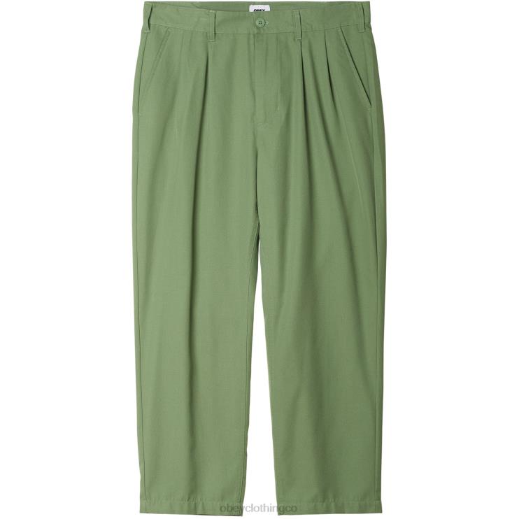ropa jade 8RB6X955 OBEY hombres pantalón plisado fubar