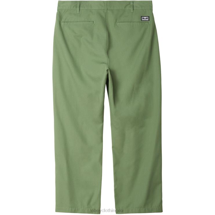 ropa jade 8RB6X955 OBEY hombres pantalón plisado fubar