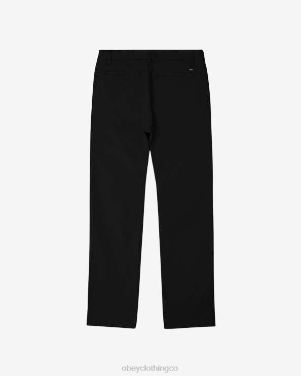 ropa negro 8RB6X973 OBEY hombres pantalón rezagado