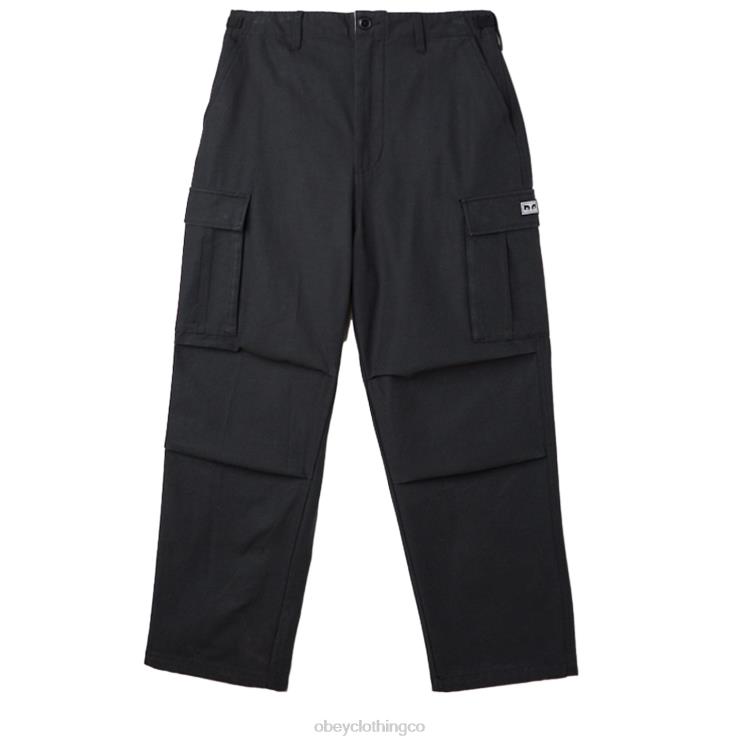 ropa negro digital 8RB6X927 OBEY hombres pantalones cargo big timer