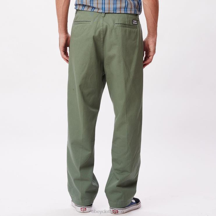 ropa ondalita 8RB6X941 OBEY hombres pantalón inmobiliario