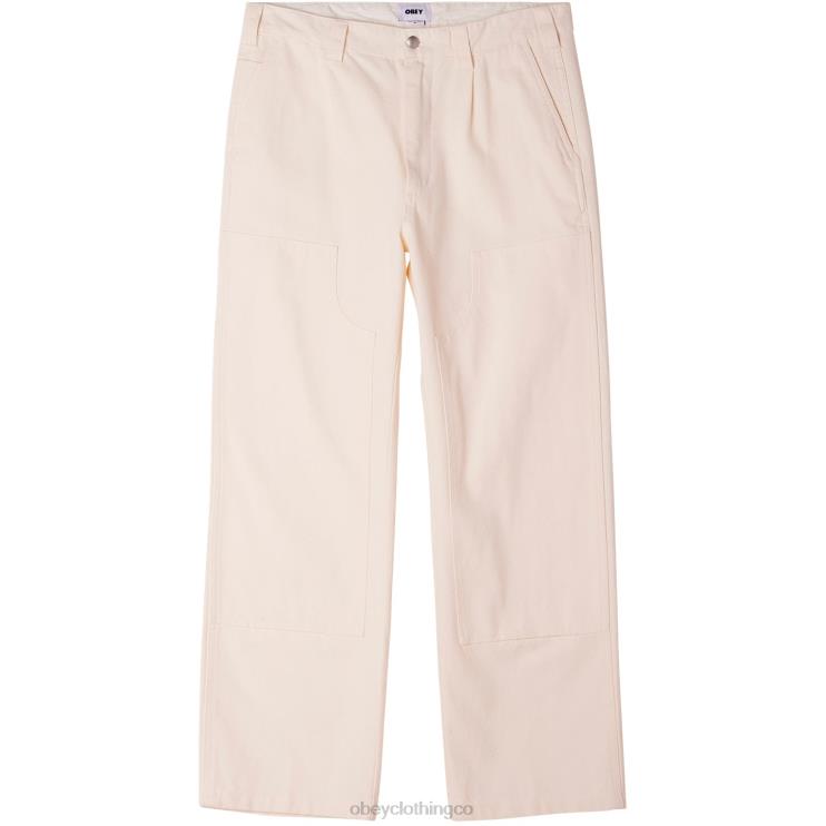 ropa sin blanquear 8RB6X949 OBEY hombres pantalón tornero