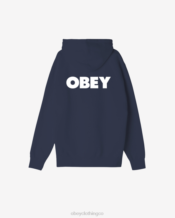 ropa academia marina 8RB6X1016 OBEY hombres capucha premium audaz