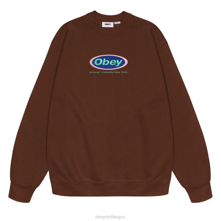 ropa sepia 8RB6X1048 OBEY hombres Cª. Cuello redondo