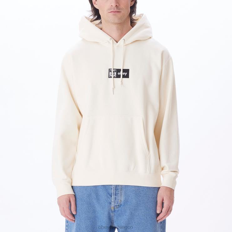 ropa sin blanquear 8RB6X1029 OBEY hombres capucha con icono