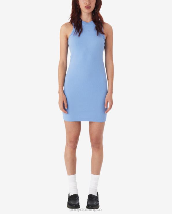 ropa hortensia 8RB6X586 OBEY mujer vestido de punto de canalé