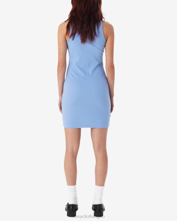 ropa hortensia 8RB6X586 OBEY mujer vestido de punto de canalé