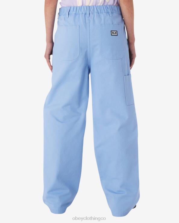 ropa hortensia 8RB6X513 OBEY mujer pantalón de carpintero brighton