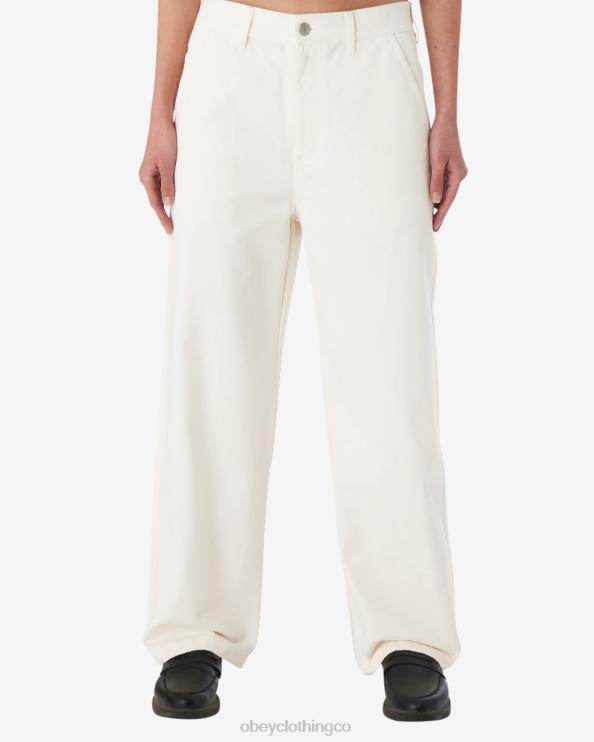 ropa sin blanquear 8RB6X514 OBEY mujer pantalón de carpintero brighton