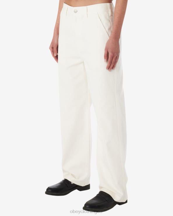 ropa sin blanquear 8RB6X514 OBEY mujer pantalón de carpintero brighton