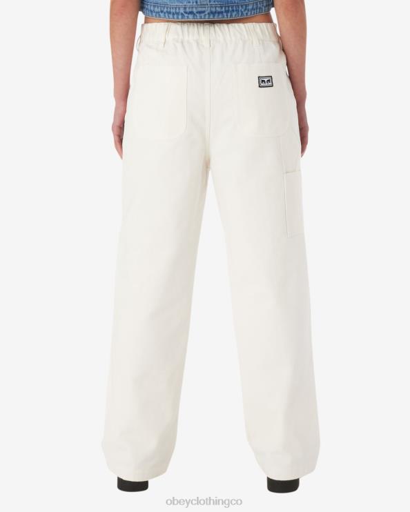 ropa sin blanquear 8RB6X514 OBEY mujer pantalón de carpintero brighton