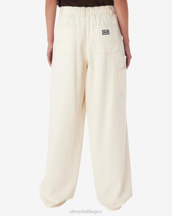ropa sin blanquear 8RB6X518 OBEY mujer lirio carpintero mezclilla