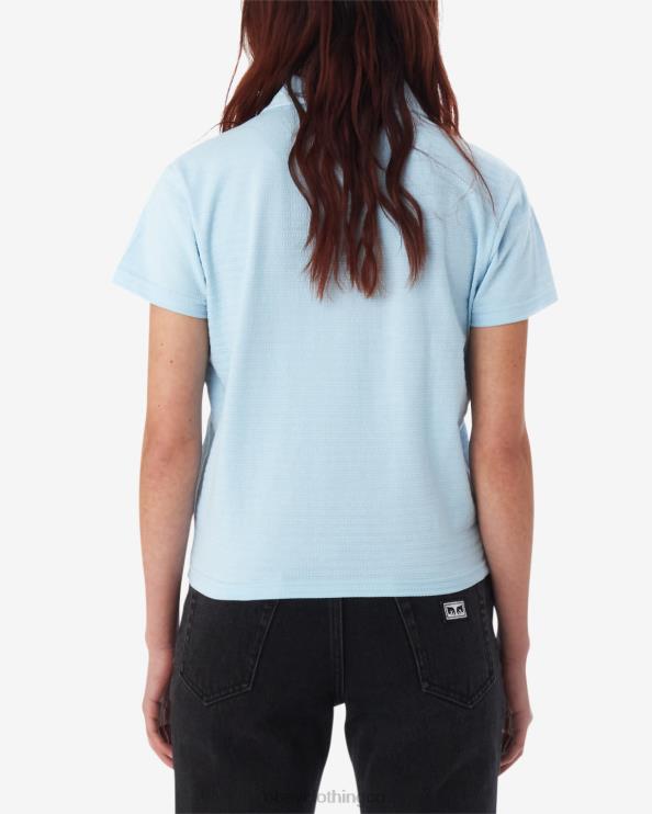 ropa cielo limpio 8RB6X562 OBEY mujer botón abajo