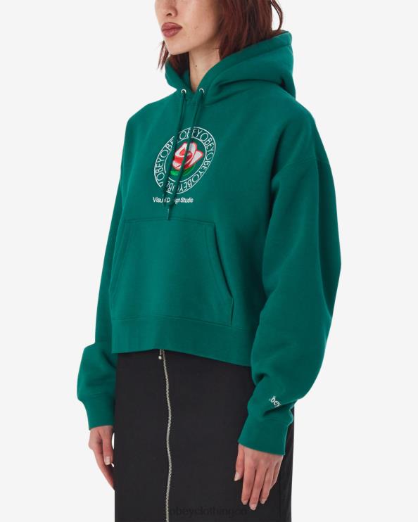 ropa verde aventurina 8RB6X591 OBEY mujer jersey rosa