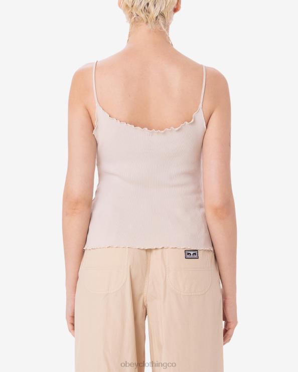 ropa arcilla 8RB6X604 OBEY mujer tanque drey cuadrado garabato