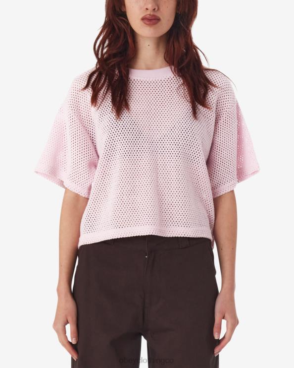 ropa pirueta 8RB6X551 OBEY mujer top de malla alex