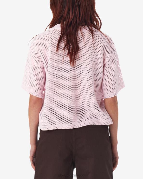 ropa pirueta 8RB6X551 OBEY mujer top de malla alex