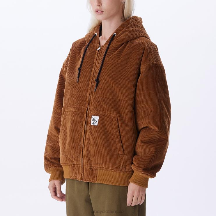 ropa madera de catechu 8RB6X641 OBEY mujer siempre bombardero