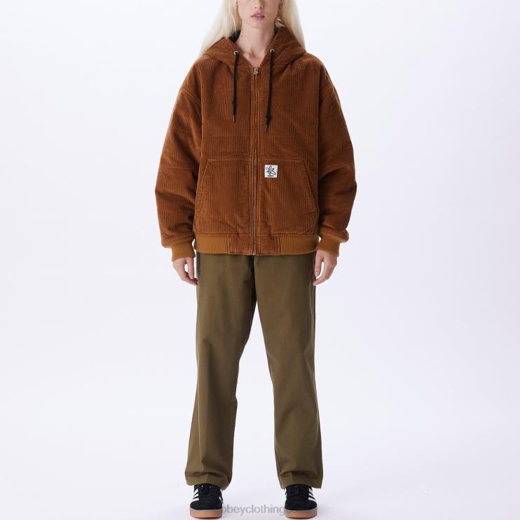 ropa madera de catechu 8RB6X641 OBEY mujer siempre bombardero