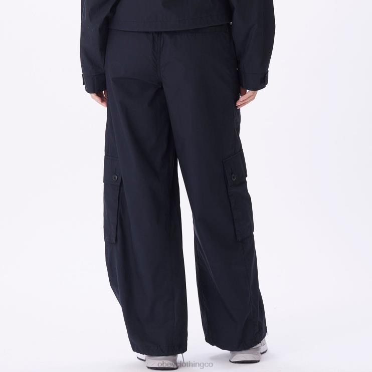 ropa negro 8RB6X699 OBEY mujer pantalón cargo dylan