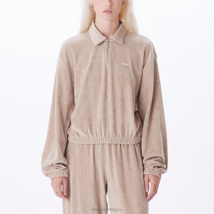 ropa Gris plateado 8RB6X702 OBEY mujer jersey karina
